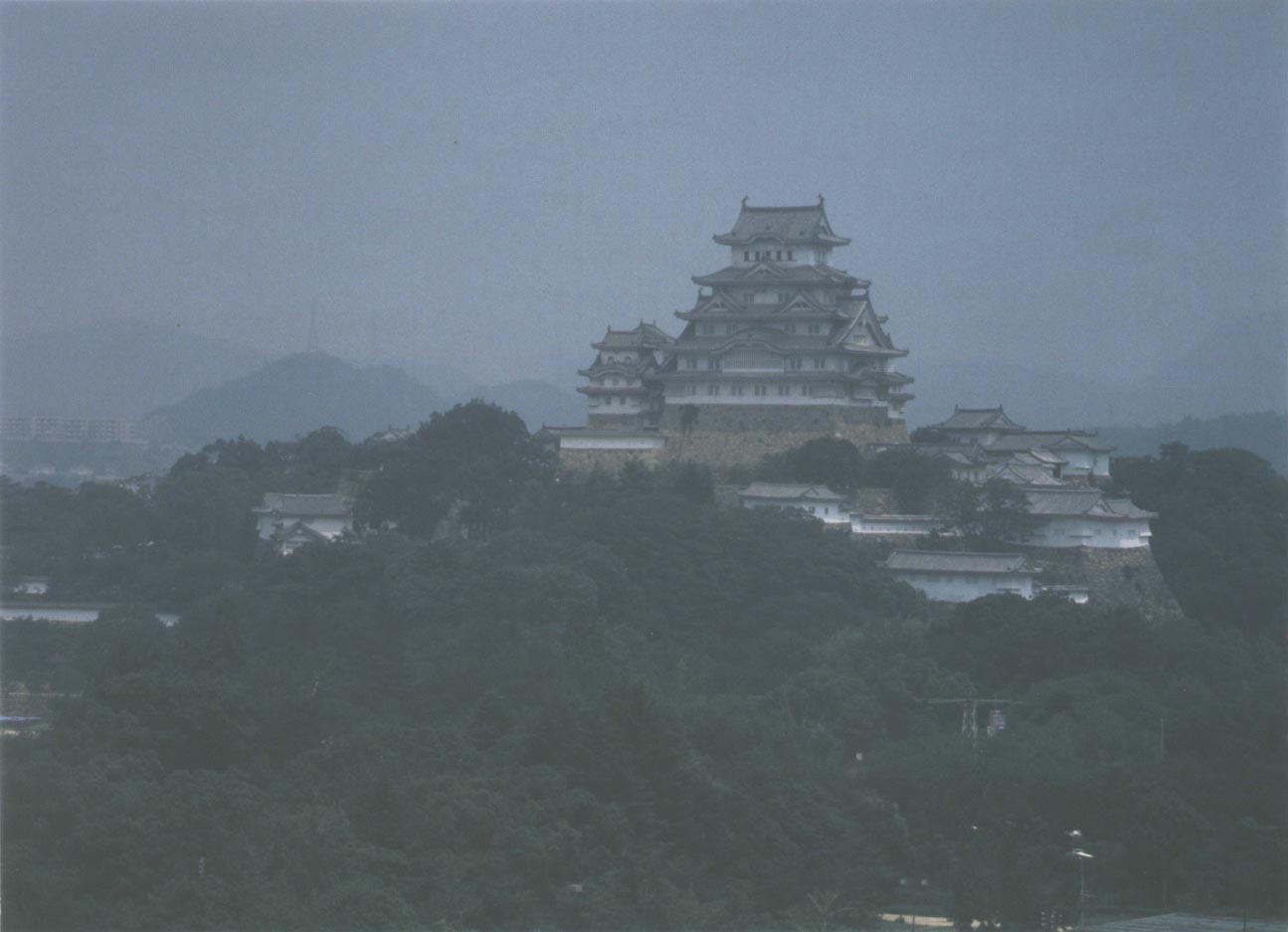 13 View of castle compound from the southeast