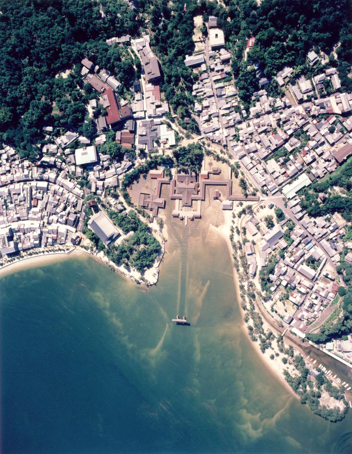 6 Aerial view of Itsukushima-jinja