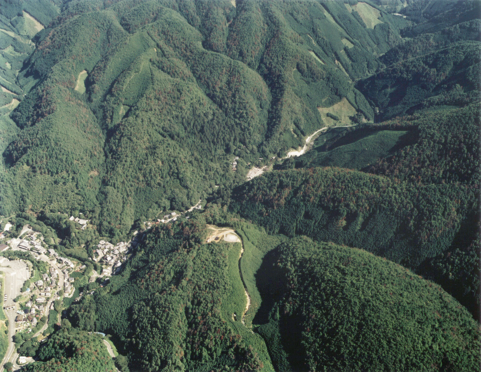 J-1 Aerial view of Kozan-ji