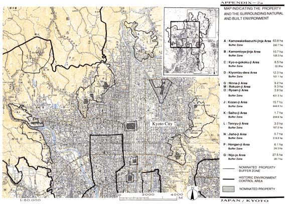 MAP INDICATING THE PROPERTY AND THE SURROUNDING NATURAL AND BUILT ENVIRONMENT